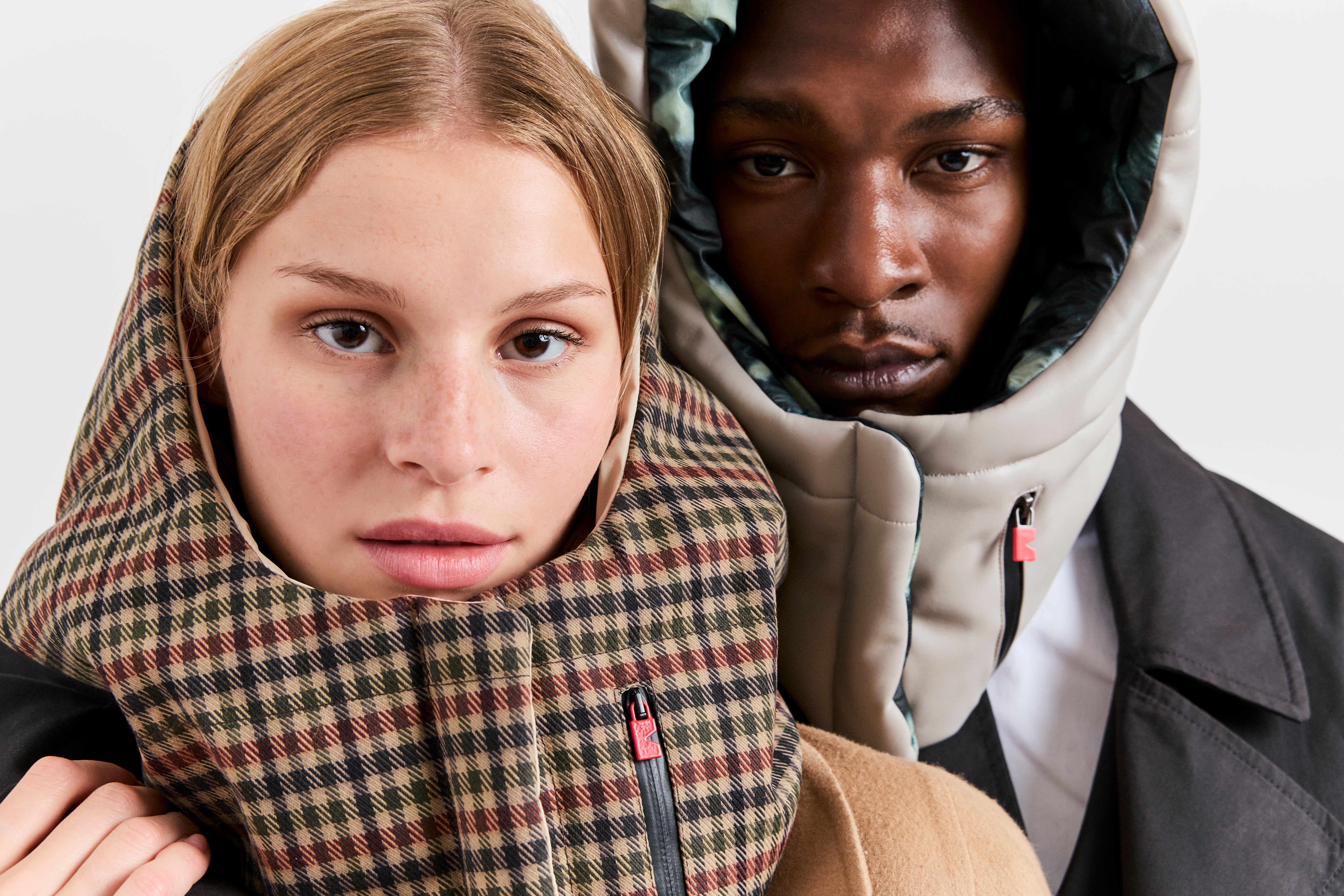 Capuche - K Originale Smart Taupe-KAPUSH - capuche amovible matelassée