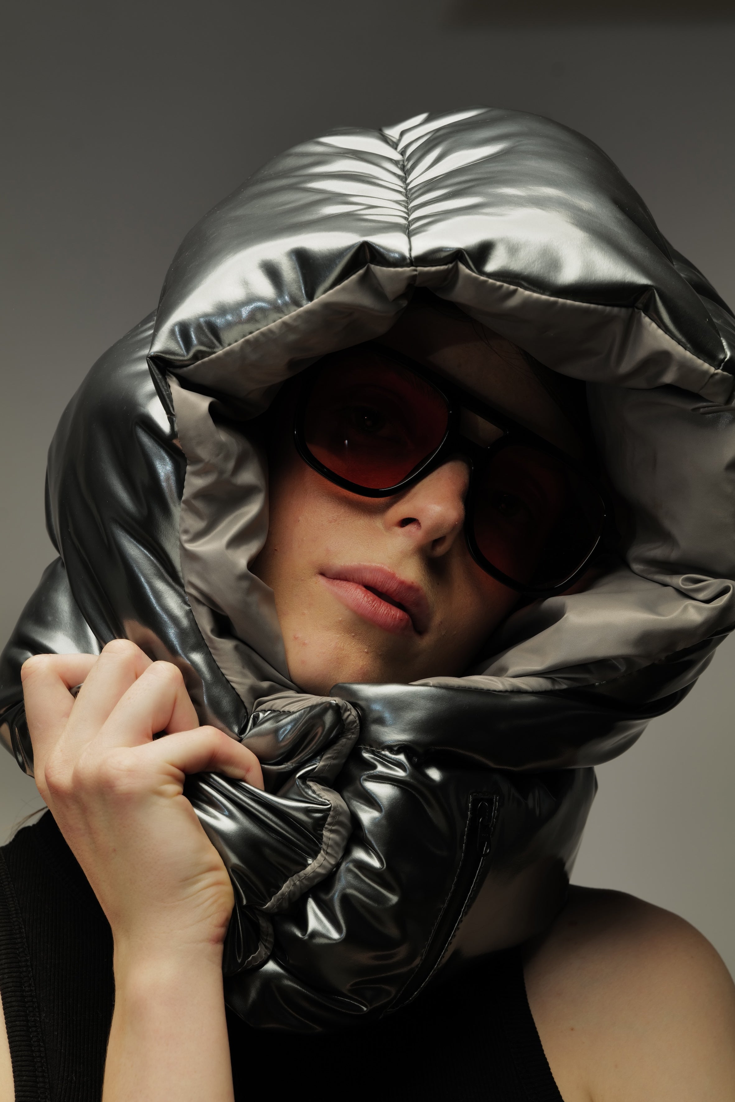 Capuche - IKONIC SILVER-KAPUSH - capuche amovible matelassée