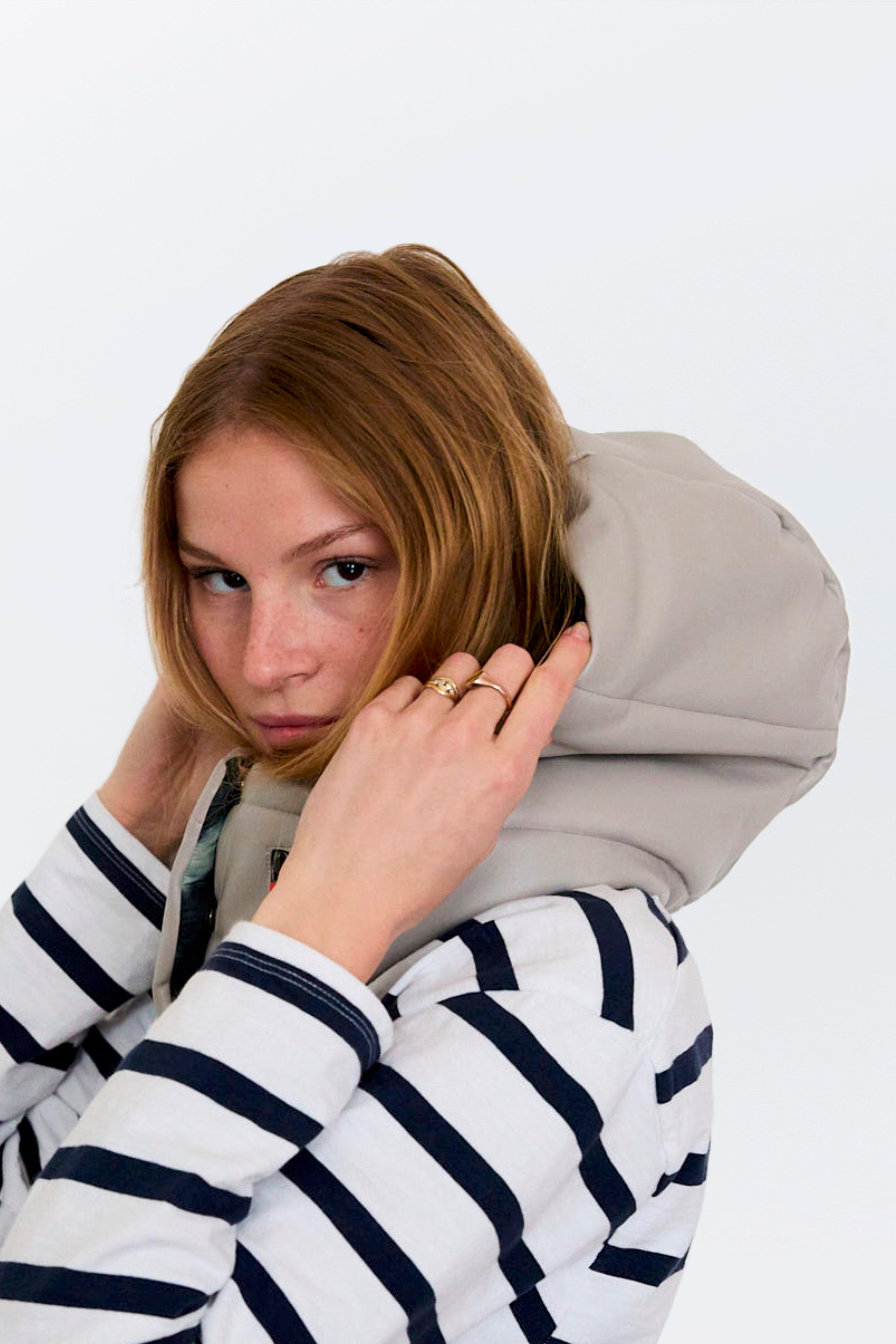 Capuche - K City Smart Taupe-KAPUSH - capuche amovible matelassée