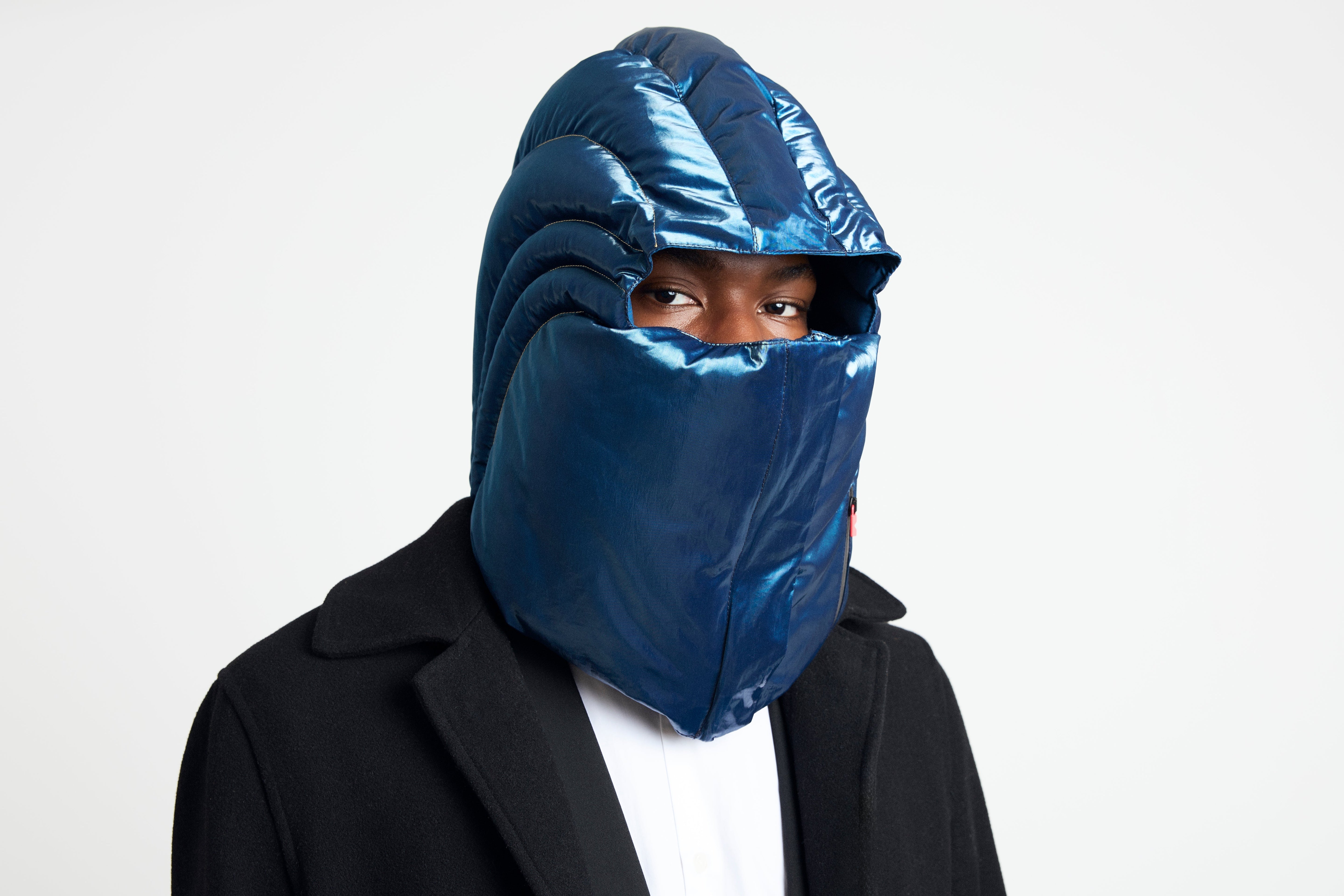 Capuche - Anonyme Bleu-KAPUSH - capuche amovible matelassée