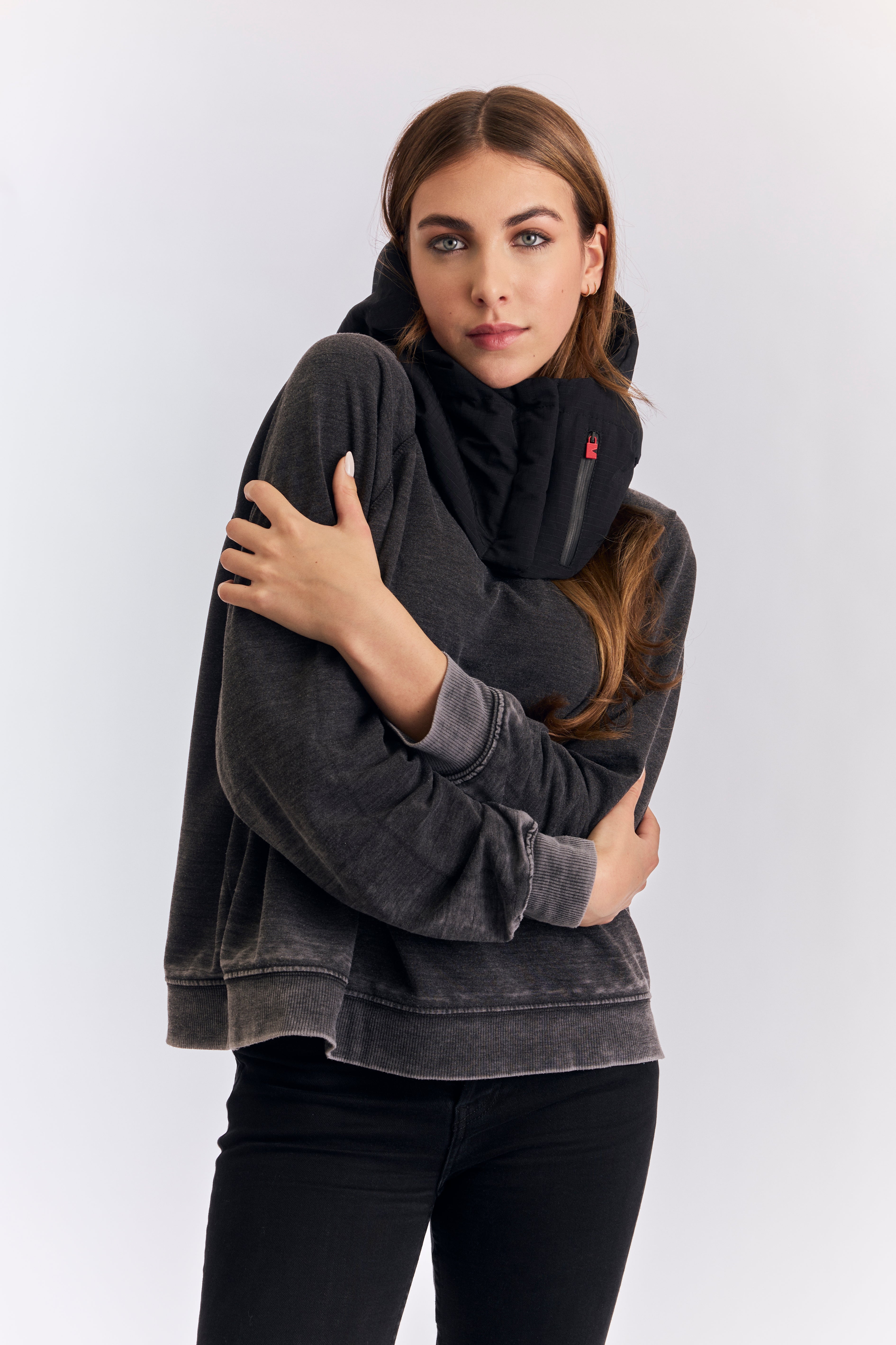 Capuche - Easy Black-KAPUSH - capuche amovible matelassée