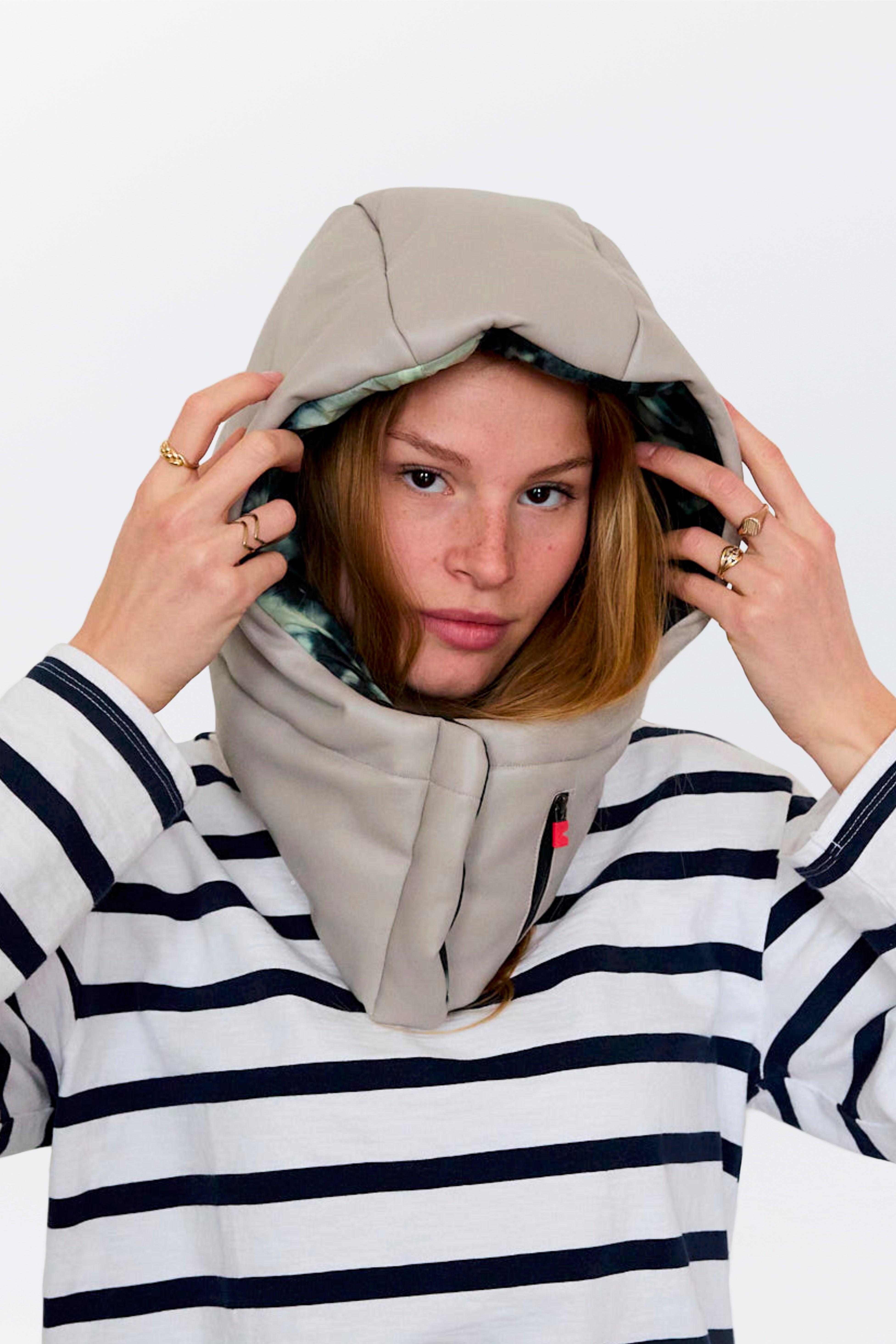 Capuche - K City Smart Taupe-KAPUSH - capuche amovible matelassée