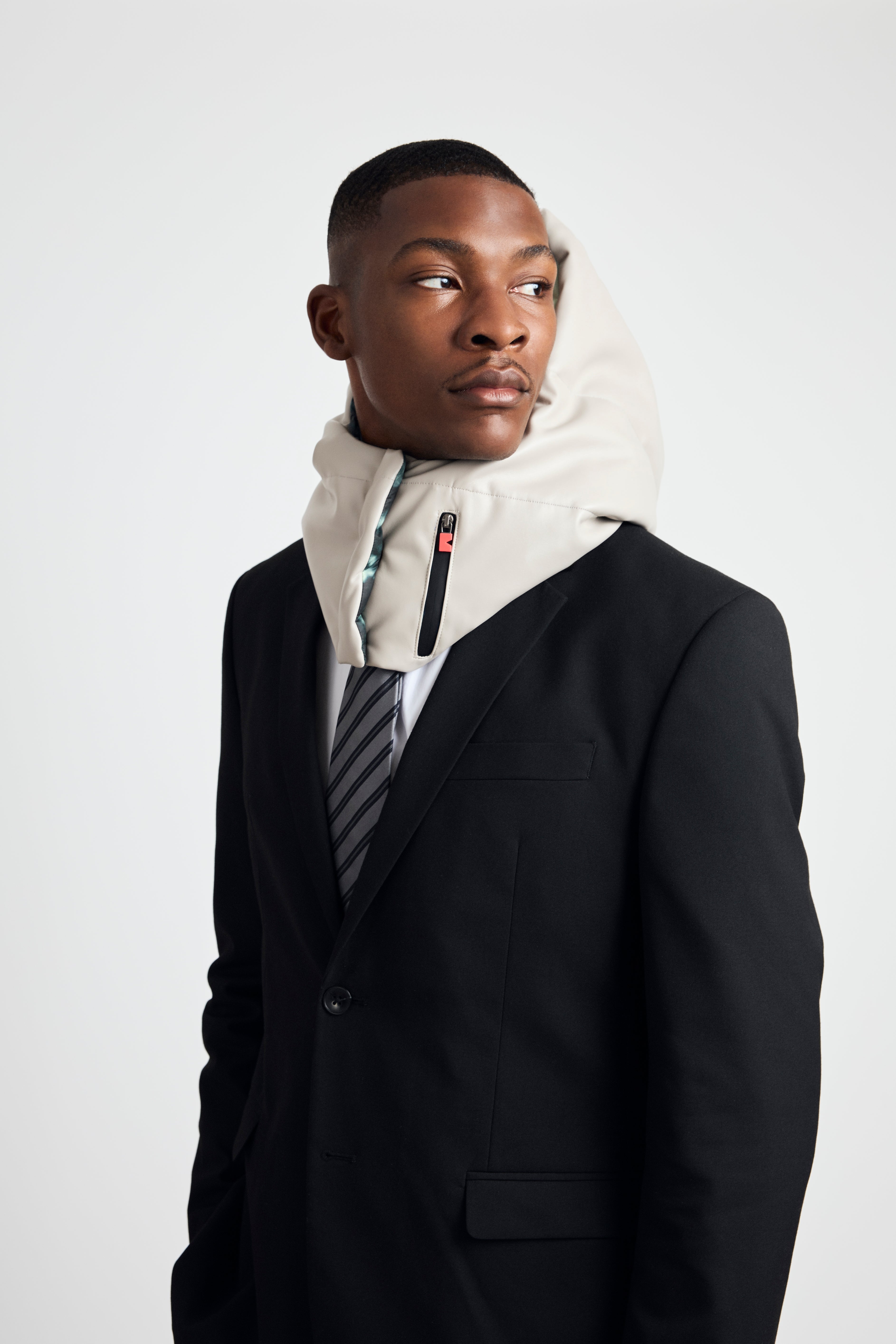 Capuche - K Originale Smart Taupe-KAPUSH - capuche amovible matelassée