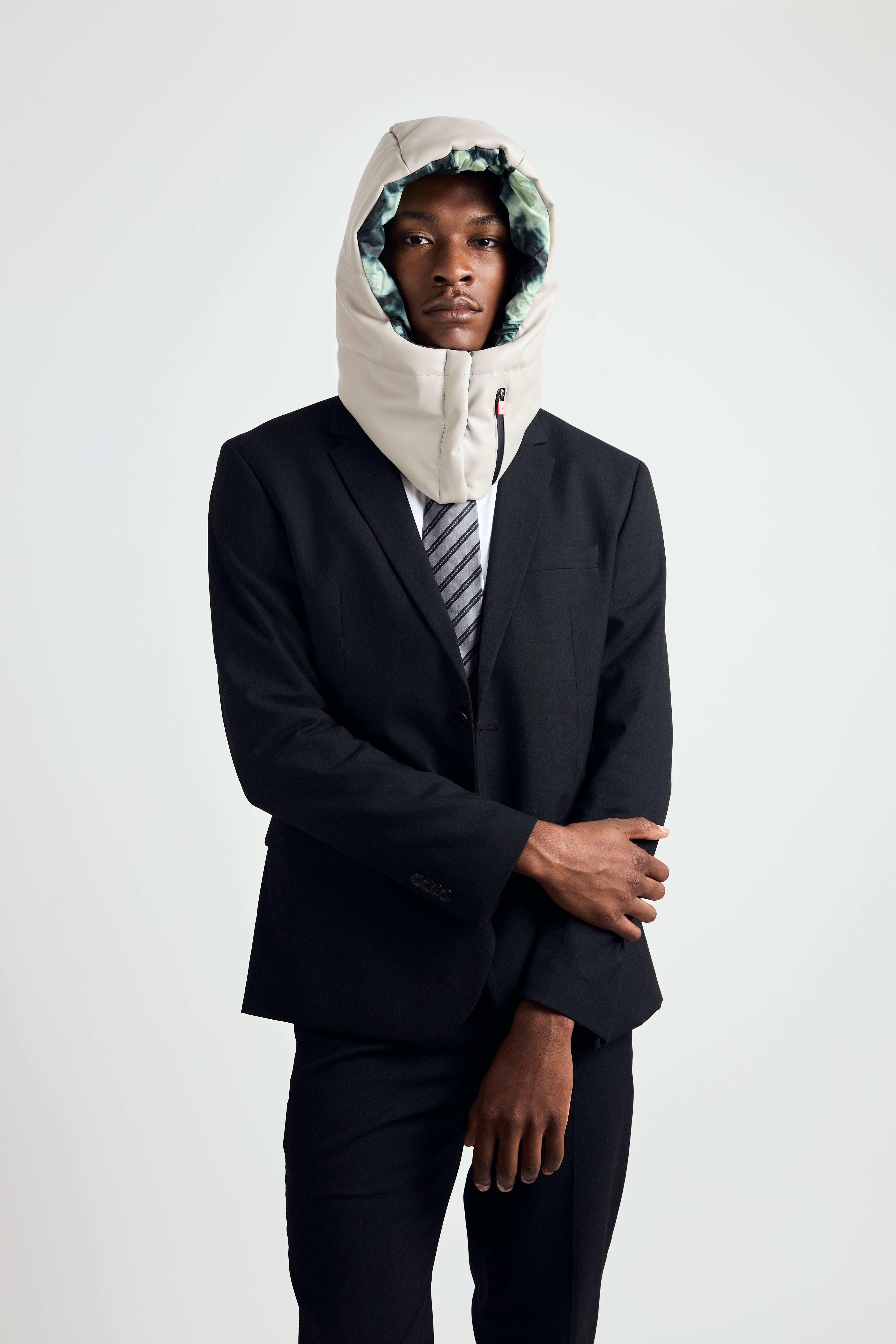 Capuche - K Originale Smart Taupe-KAPUSH - capuche amovible matelassée
